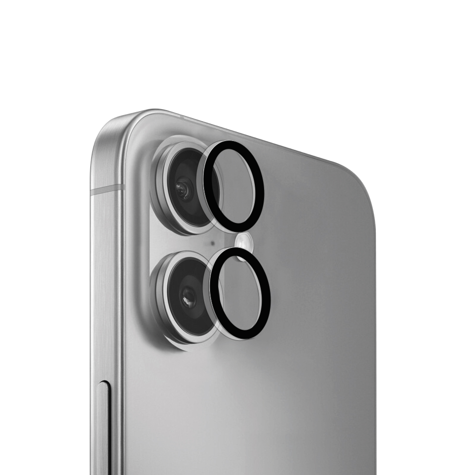 Vetro Temperato Protettivo Individuale per Fotocamera iPhone 17/16/16 Plus - Immagine 1